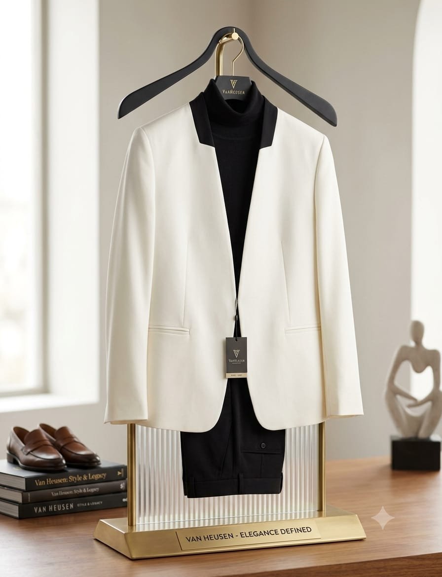 Women Single-Breasted off white Blazer